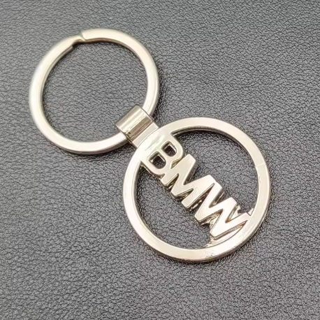 Leather Metal BMW Keychains