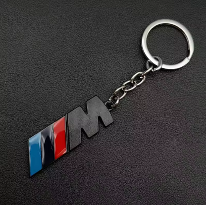 Leather Metal BMW Keychains