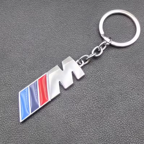 Leather Metal BMW Keychains