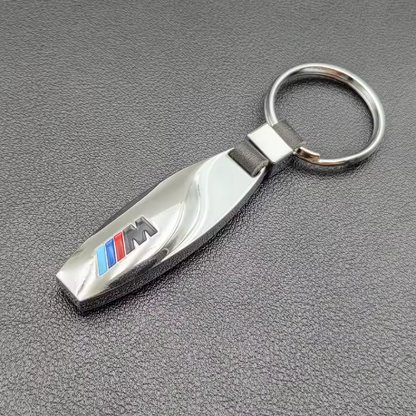 Leather Metal BMW Keychains